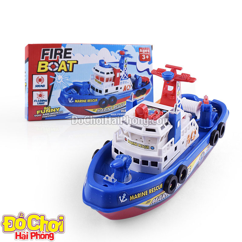 Đồ chơi tàu thủy chạy dưới nước bằng pin - Fire boat
