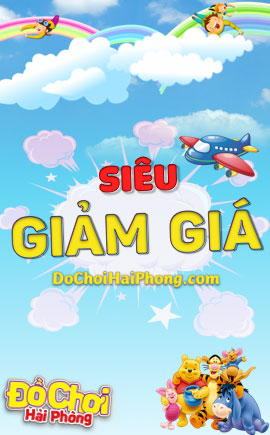 Đồ chơi trẻ em Hải Phòng giảm giá